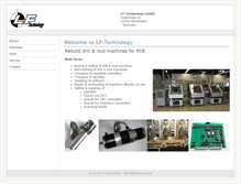 Tablet Screenshot of lf-technology.com